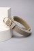 Women Beige Solid Casual Belt