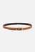 Women Brown Solid Casual Belt
