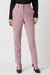 Women Lilac Check Formal Regular Fit Trousers