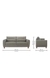 neudot Scott Sofa for Living Room |3 Persons Sofa|Premium Fabric with Cushioned Armrest | 3 Years Warranty|Solid Wood Frame|3 Seater in Misty Grey Color