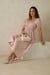 Womens Pink Tie Detail Dress