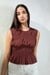 Womens Comfy Cotton Smocking Top