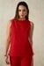 Womens Boat Neck Lace Trim Tunic