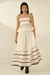 Womens Top & Skirt White Co Ords