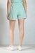 Womens Cotton Gingham Mini Short