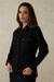 Womens Black Utilitarian Shacket