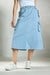 Womens Cotton Drawcord Cargo Skirt