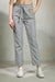 Womens Striped Cotton Trousers