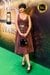 Womens Waist Gathered Midi Dress