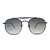 Grey Gradient Navy Square Sunglasses 21822