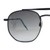 Grey Gradient Navy Square Sunglasses 21822