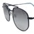 Grey Gradient Navy Square Sunglasses 21822