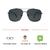 Black Square Sunglasses 21824P
