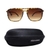 Brown Square Sunglasses 21828