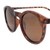 Brown Round Sunglasses 21838P