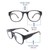Full Rim Square Black Small 29676AF Eyeglasses
