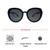 Black Round Sunglasses 41422P