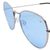 Blue Gun Metal Cat Eye Sunglasses 41451