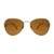 Brown Gold Cat Eye Sunglasses 41451