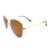Brown Gold Cat Eye Sunglasses 41451