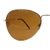 Brown Gold Cat Eye Sunglasses 41451