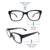 Full Rim Rectangle Black Medium 49161AF Eyeglasses