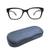 Full Rim Rectangle Black Medium 49161AF Eyeglasses