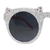 Pink Silver Round Sunglasses 51200