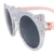 Pink Silver Round Sunglasses 51200