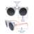Pink Silver Round Sunglasses 51200