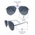 Blue Aviator Sunglasses 51202