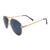 Grey Gold Aviator Sunglasses 51202