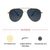 Grey Gold Aviator Sunglasses 51202