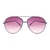 Purple Gradient Grey Aviator Sunglasses 51203