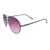 Purple Gradient Grey Aviator Sunglasses 51203