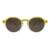 Grey Yellow Round Sunglasses 51209