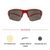 Red Rectangle Sunglasses 51216