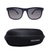 Grey Navy Rectangle Sunglasses 72101