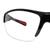Demo Black Rectangle Sunglasses 81200