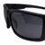 Grey Black Rectangle Sunglasses 81202