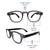 Vision Express(+1.00) Grey Round Ready Reader IB8030