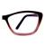 Vision Express(+1.00) Wine Cat Eye Ready Reader IB8126