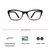 Vision Express(+1.00) Wine Cat Eye Ready Reader IB8126