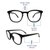 Vision Express(+1.00) Black Round Ready Reader IB8173