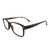 Vision Express(+1.00) Brown Rectangle Ready Reader IB8175