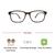 Vision Express(+1.00) Brown Rectangle Ready Reader IB8175