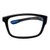 Vision Express (+1.00) Black Rectangle Ready Reader RR2246