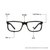 Vision Express (+1.00) Black Rectangle Ready Reader RR2246