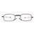 Vision Express(+1.00) Black Rectangle Ready Reader RR8030