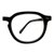 Vision Express(+1.00) Black Round Ready Reader RRBW01